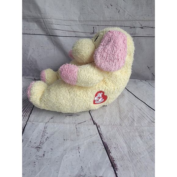 Ty Baby Plush Pillow Pals Dog baby Yellow Puppy Dog Rattle 1999 Stuffed Toy - Picture 6 of 10
